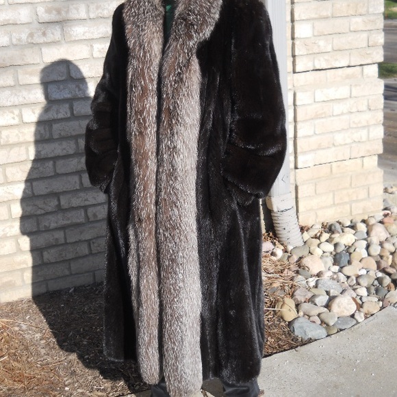Genuine fur coat